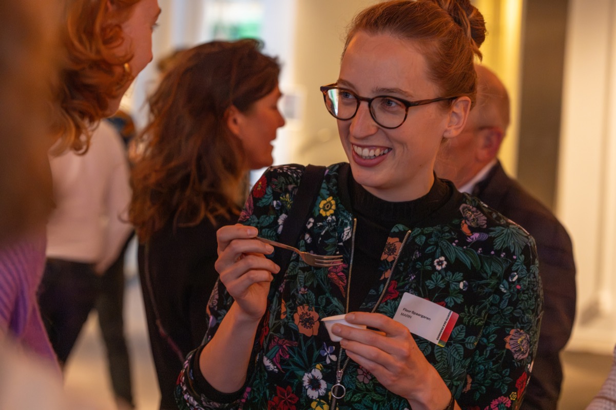 Panel discussion at Beurs van Berlage — event photographer