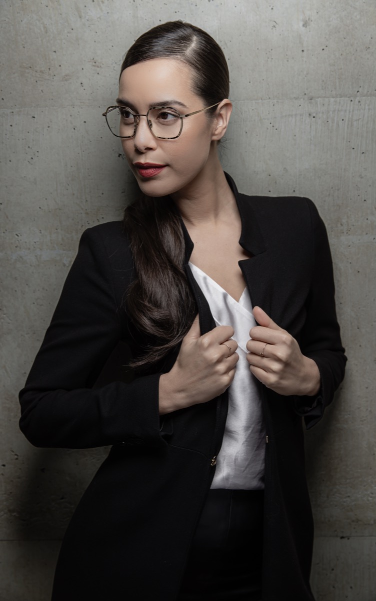 Fashion editorial portrait