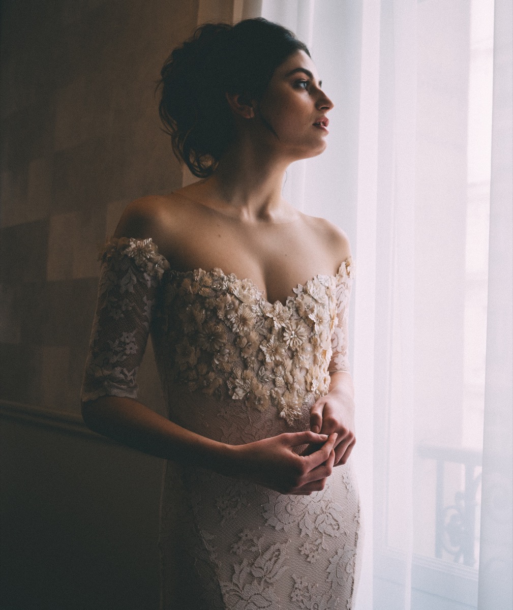 Fashion editorial portrait Paris