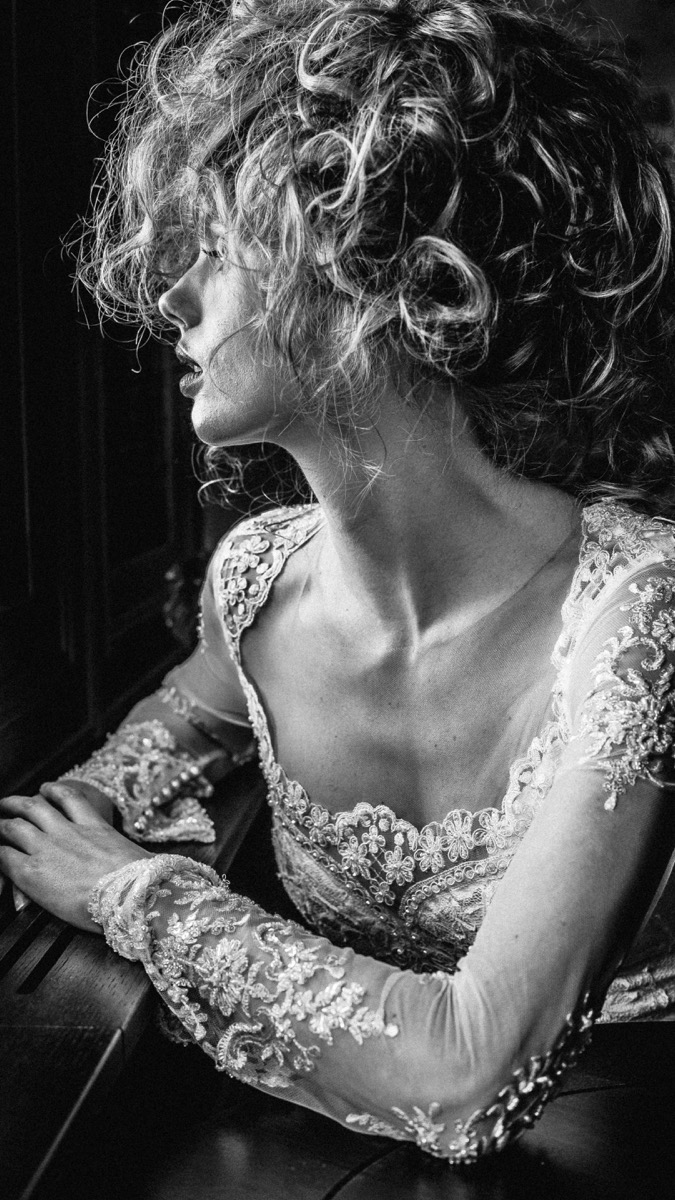 Olvi's Lace Fashion editorial in hotel