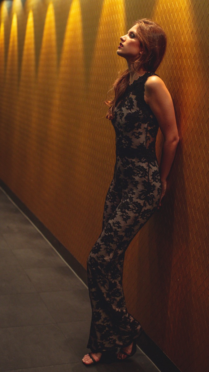 Fashion editorial on location