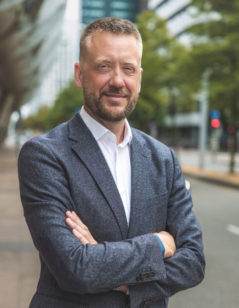 CEO-portret voor LinkedIn en persbericht — Den Haag