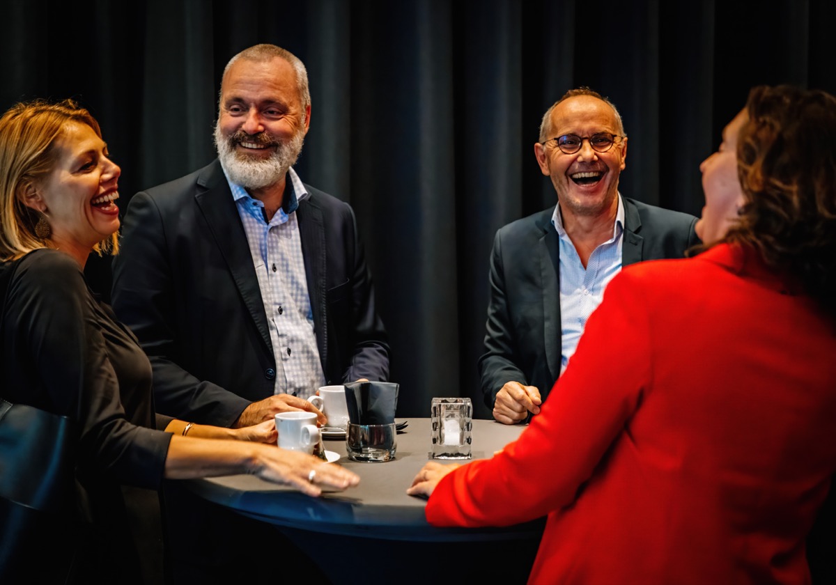 Netwerken in de Beurs van Berlage — eventfotograaf