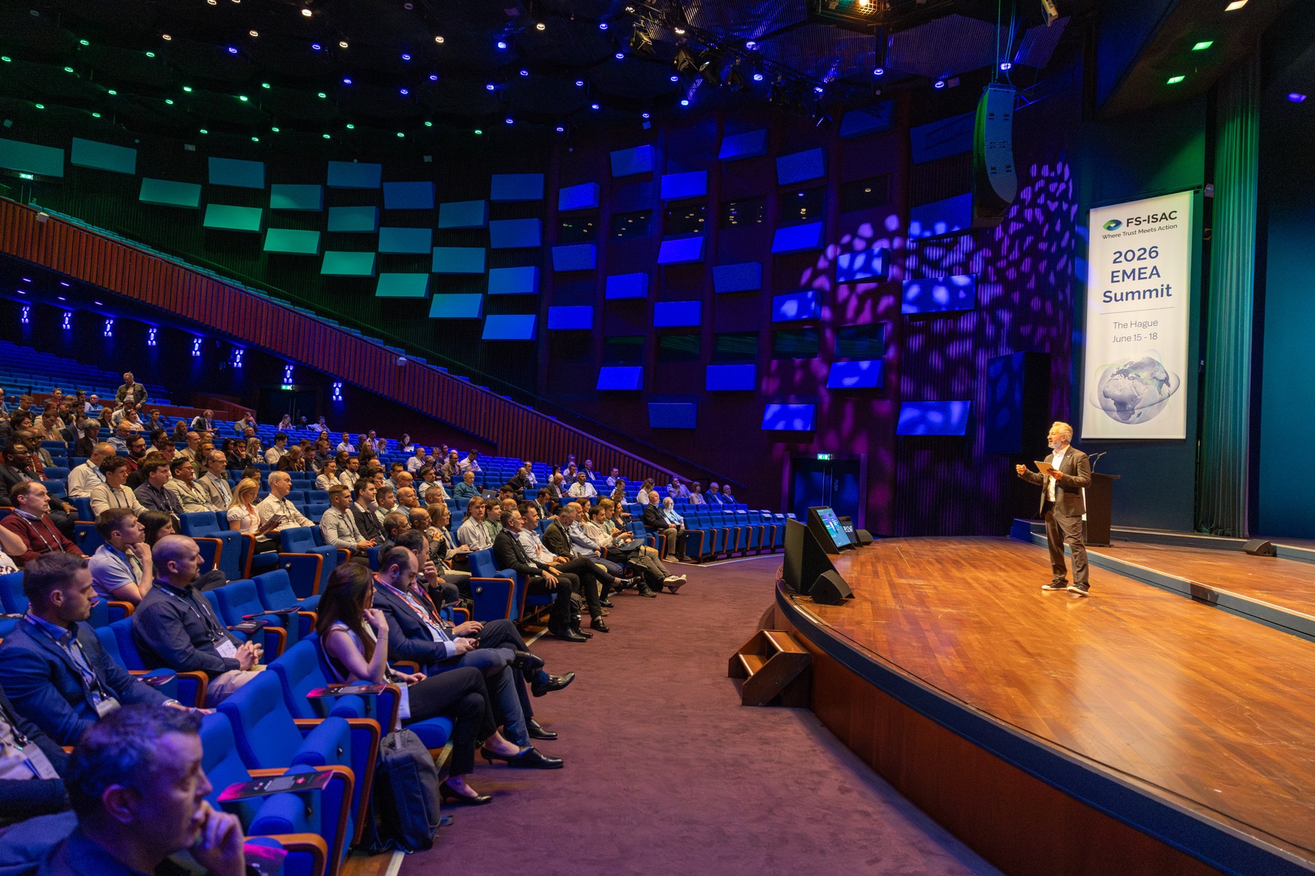 Congresfotografie tijdens een evenement in World Forum Den Haag